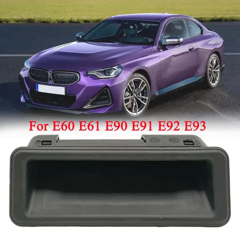 부츠 트렁크 핸들 릴리스 스위치 BMW 1 3 5 시리즈 X6 X5 X1 E60 E90 E91 E92 E93 E70 E71 교체 51247118158