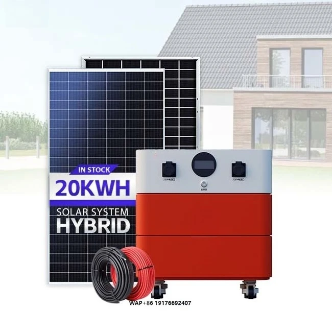 ZXD Lifepo4 590w Monocrystalline Silicon Photovoltaic Panel Solar System Complete Hybrid Set - 5KW-10KW for Home Power Kit