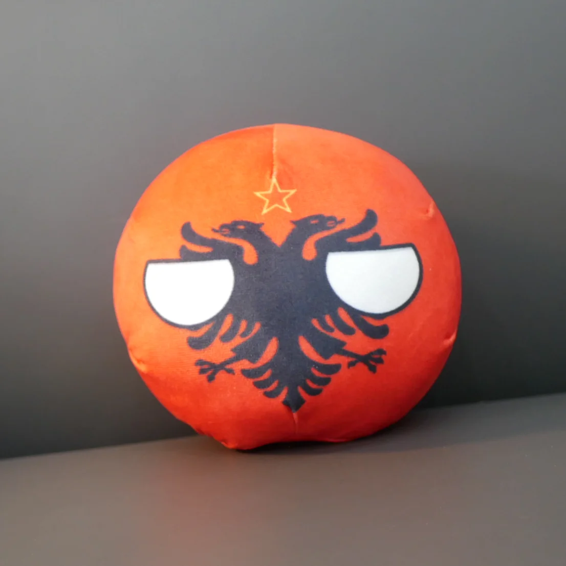 Countryballs Plush Doll Hungary Ireland Czech Romania Slovenia Belgium Albania Ball Polandball Stuffed Pillow Toy for Gift