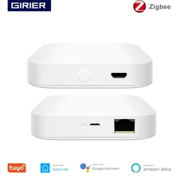 Tuya ZigBee 3.0 Smart Hub, Gateway Bridge Wireless/cablato per App Voice Remote Control, funziona con Alexa Google Home Assistant