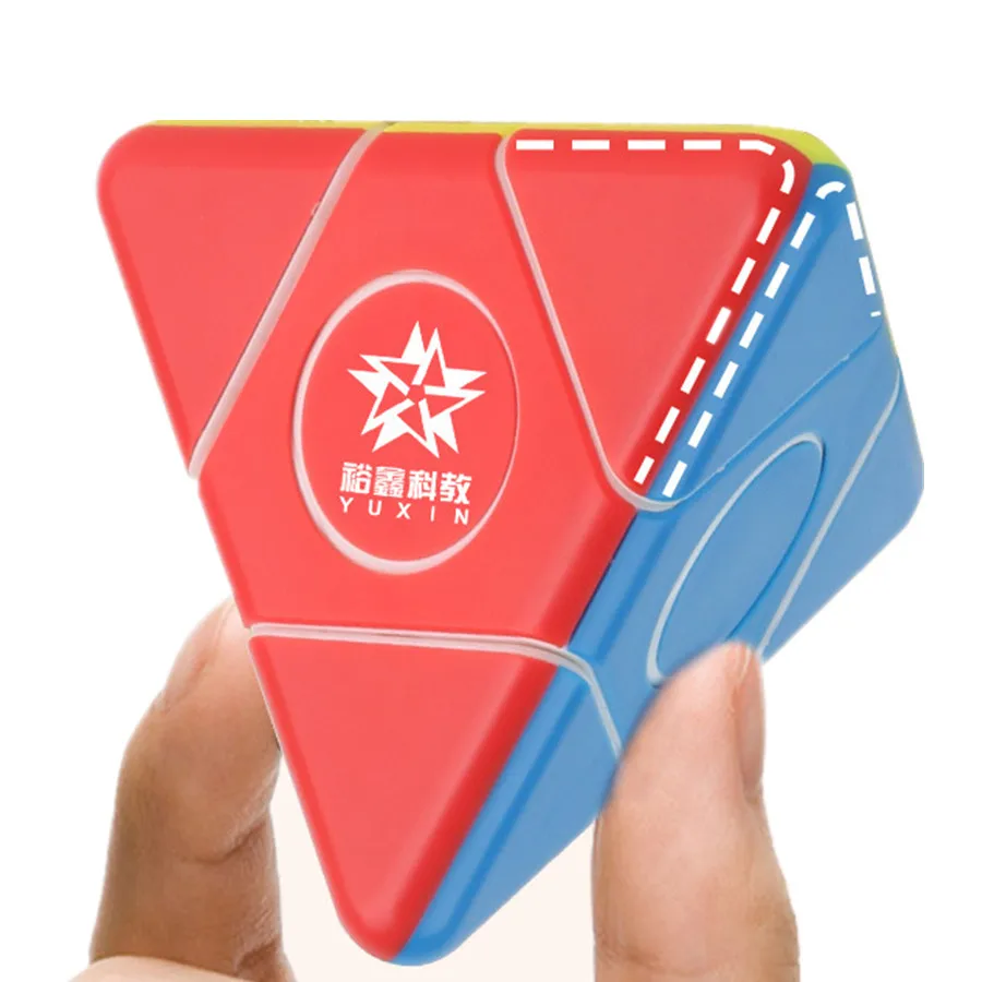 YUXin ลูกบาศก์มหัศจรรย์ทรงปิรามิด2x2ของเล่นเพื่อการศึกษาสำหรับเด็กของขวัญสุดพิเศษ