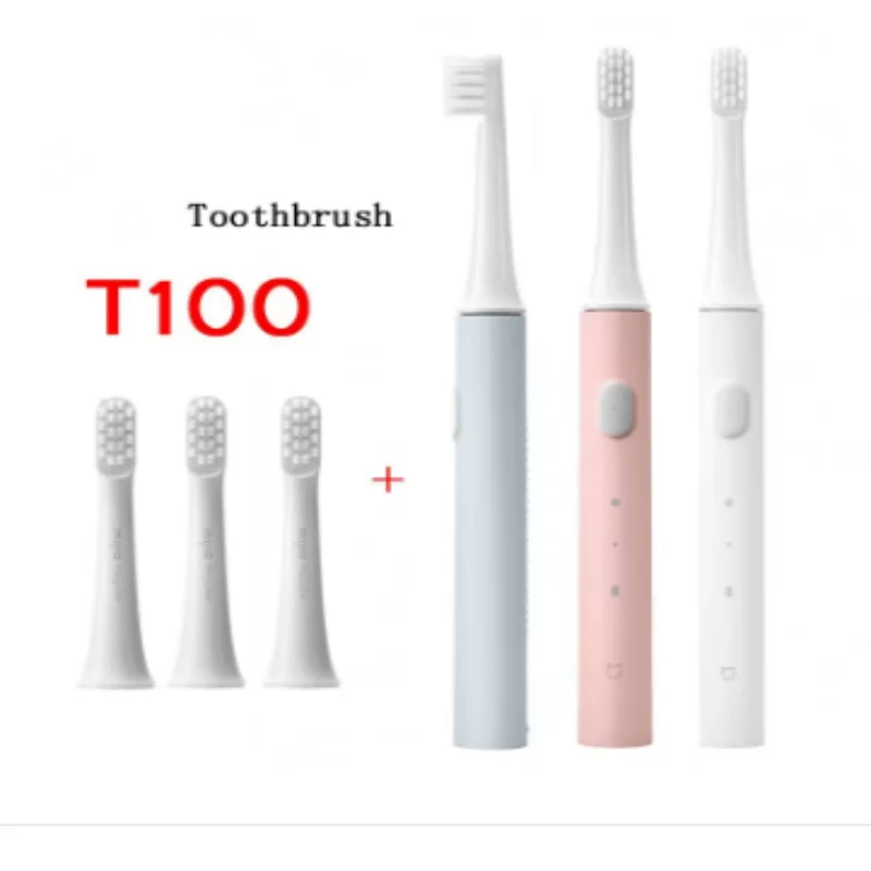 T100 Sonic Electric Toothbrush - USB Rechargeable Waterproof Adult Toothbrush