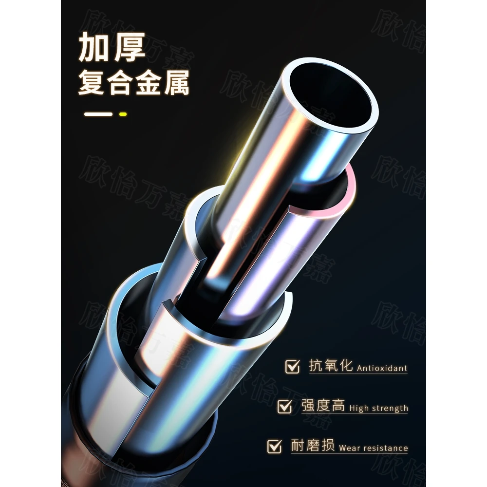 Baseball Bat Self-defense Solid Steel Rod Car Legal Weapon Self-defense Iron Rod Girl Thickened Steel Pipe Metal Rod Male