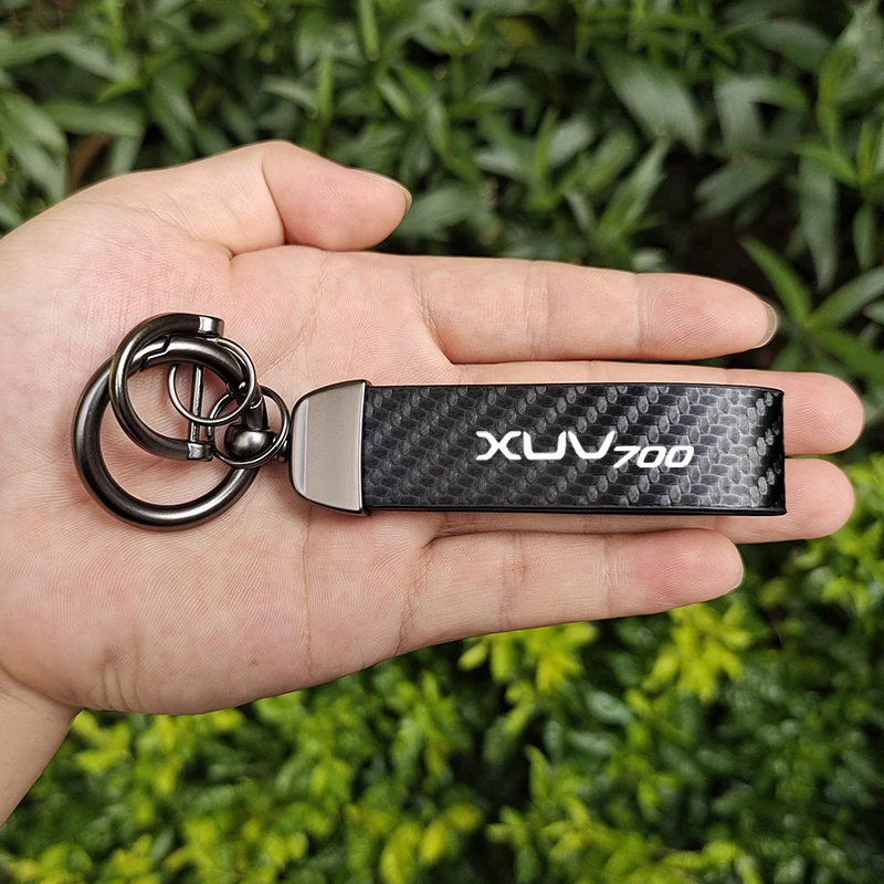 Car styling Key Chain Keyrings Keychain Auxiliary Tool For Mahindra KUV100 XUV500 XUV700 SCORPIO XYLO THAR Car Accessories