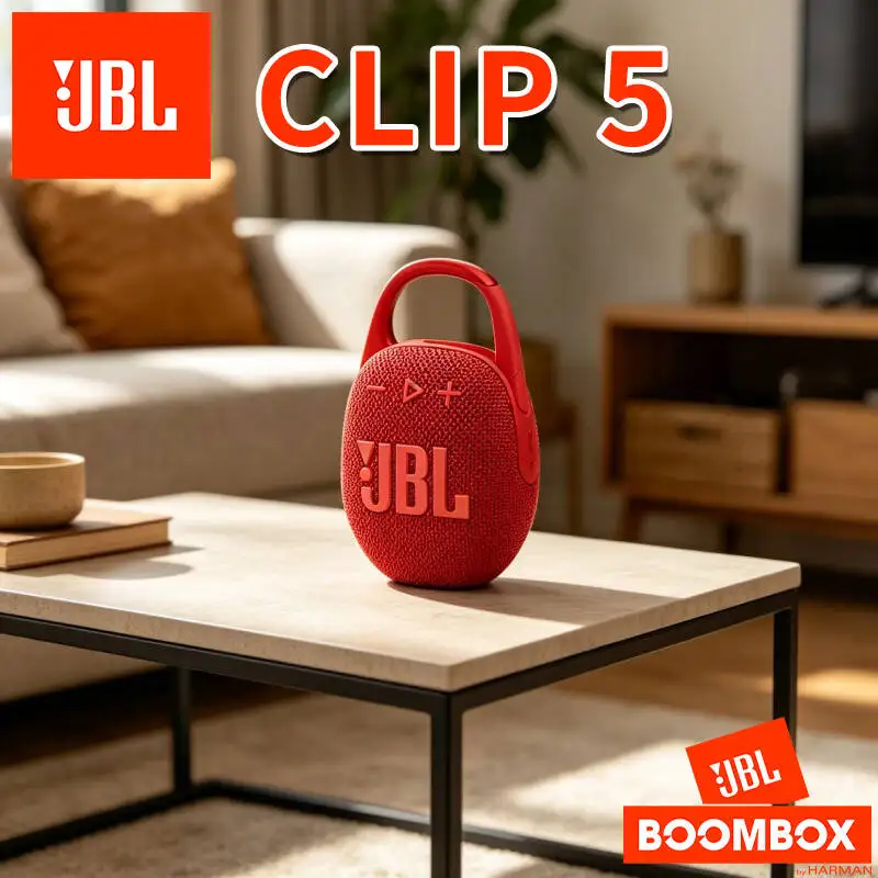 

Brand New JBL Clip 5 Scenery Leisure Speaker Soft Relaxing Music Accompany Users To Enjoy Outdoor Sunset Landscape Views