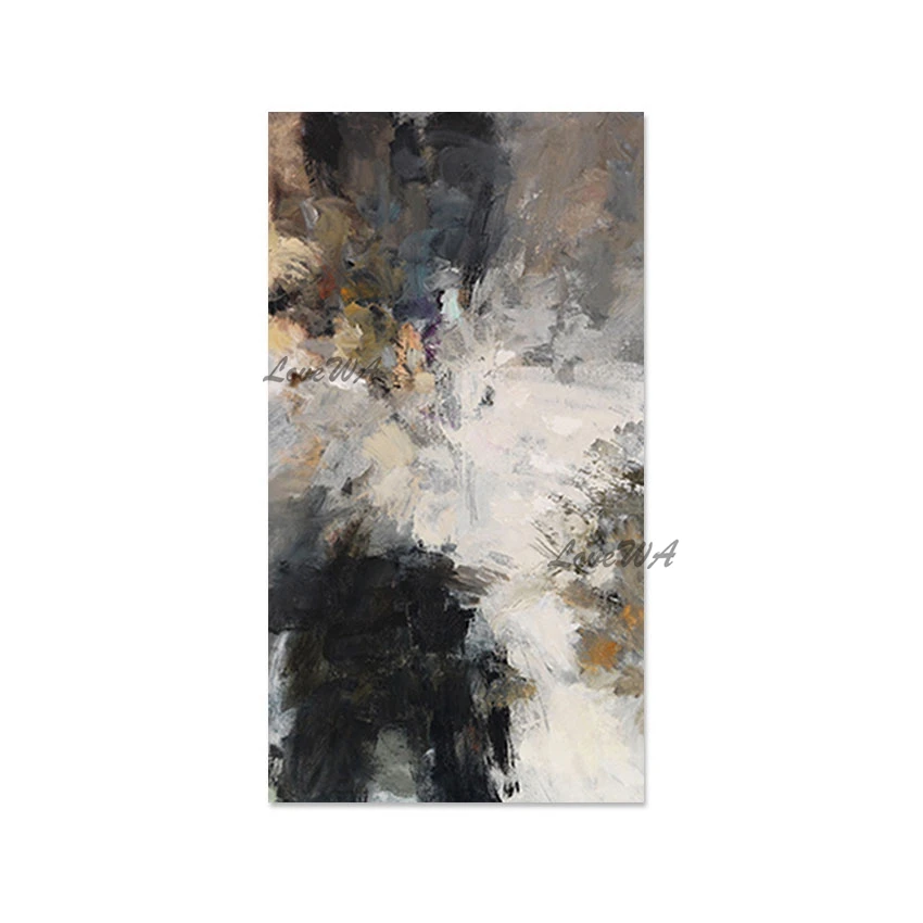 

Искусство ручной работы, абстрактная настенная роспись маслом, большой размер, акриловое современное искусство, дешевые картины на холсте, без рамы
