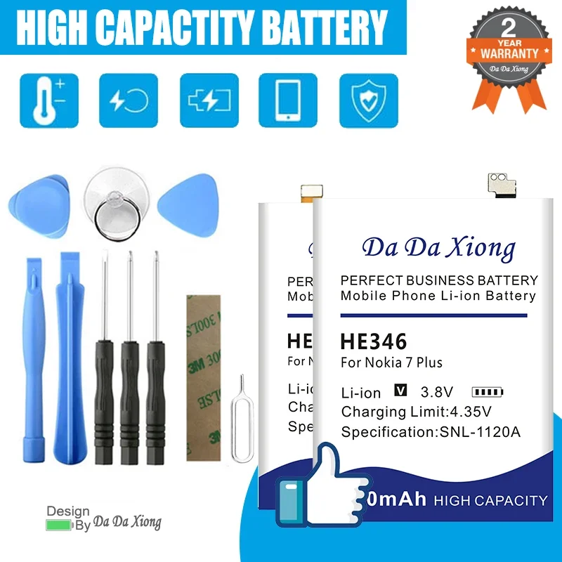 HE317 HE321 HE328 HE330 HE341HE342 HE346 New Battery For Nokia Lumia X 2.1 3 5 6 7 8 5.1 7.1 6.1 N9 N97 225 630 640 650 730 Plus