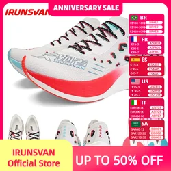 IRUNSVAN Original  Nylon Carbon Plate Trail Running Shoes Men 2024 New Ultra-light Running Shoes Sports High Quality Unisex