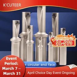 Taladro en U de la serie TCAP, herramienta de perforación de profundidad 2.25D/3.25D, orificio pequeño, taladro rápido con inserto de carburo XCMT04/05/06/07/08/10