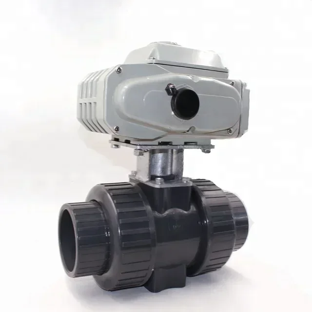 

Трехходовой горизонтальный шаровой кран AC220V с электроприводом из ПВХ, модель CTB-005, 25мм, 32мм, 40мм, 50мм