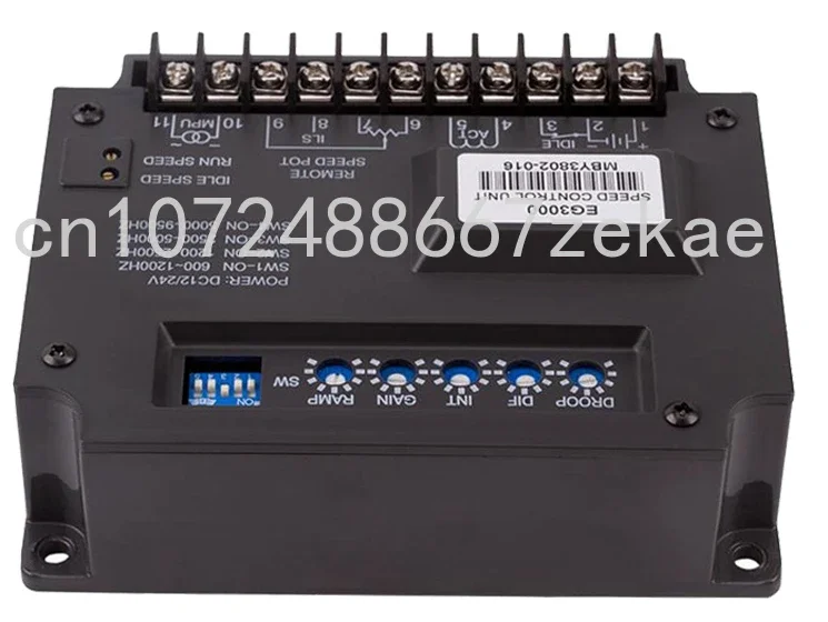 Diesel Generator Set Speed Controller Electronic Speed Regulator Speed Governing Plate Is Applicable To EG3000 Guyetai KUTAI