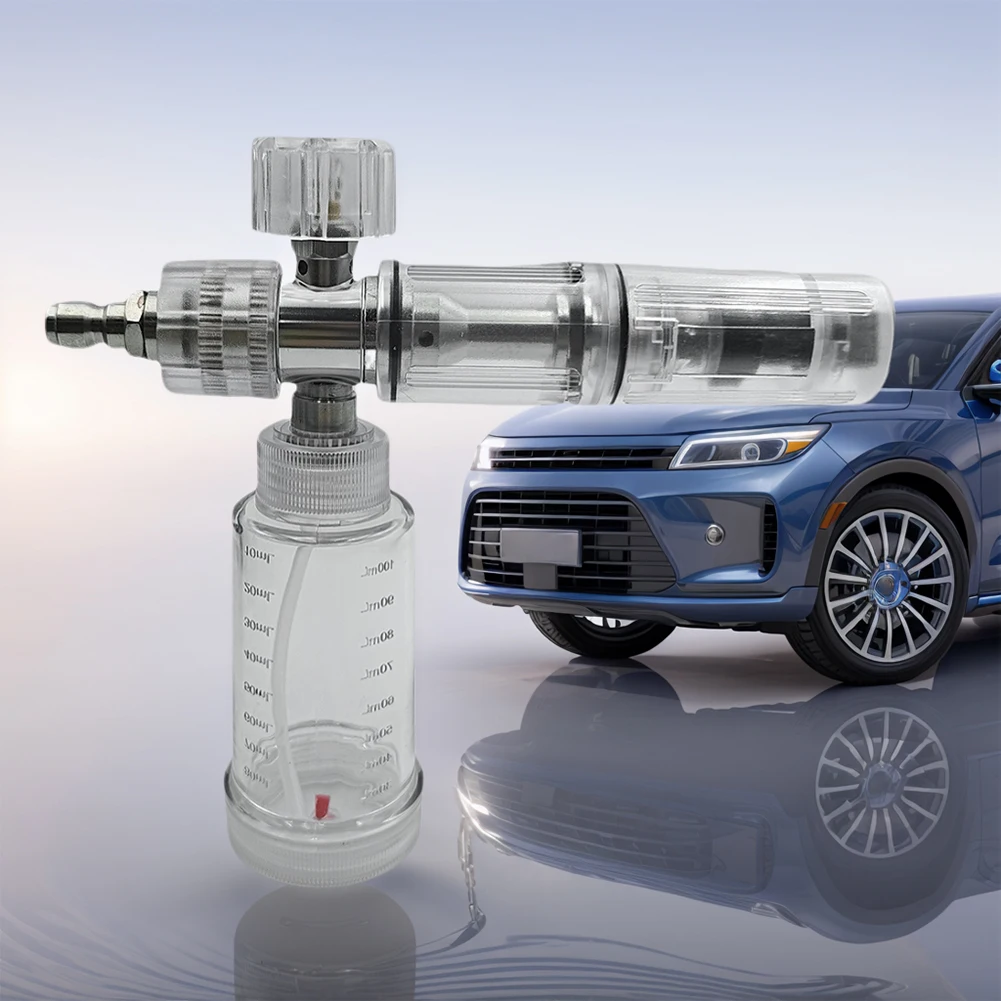 

Регулируемый распылитель мыльной пены 4500PSI с быстрым разъемом 1/4 дюйма, пистолет для мойки высокого давления, распылитель жидкой пены, аксессуары для автомойки