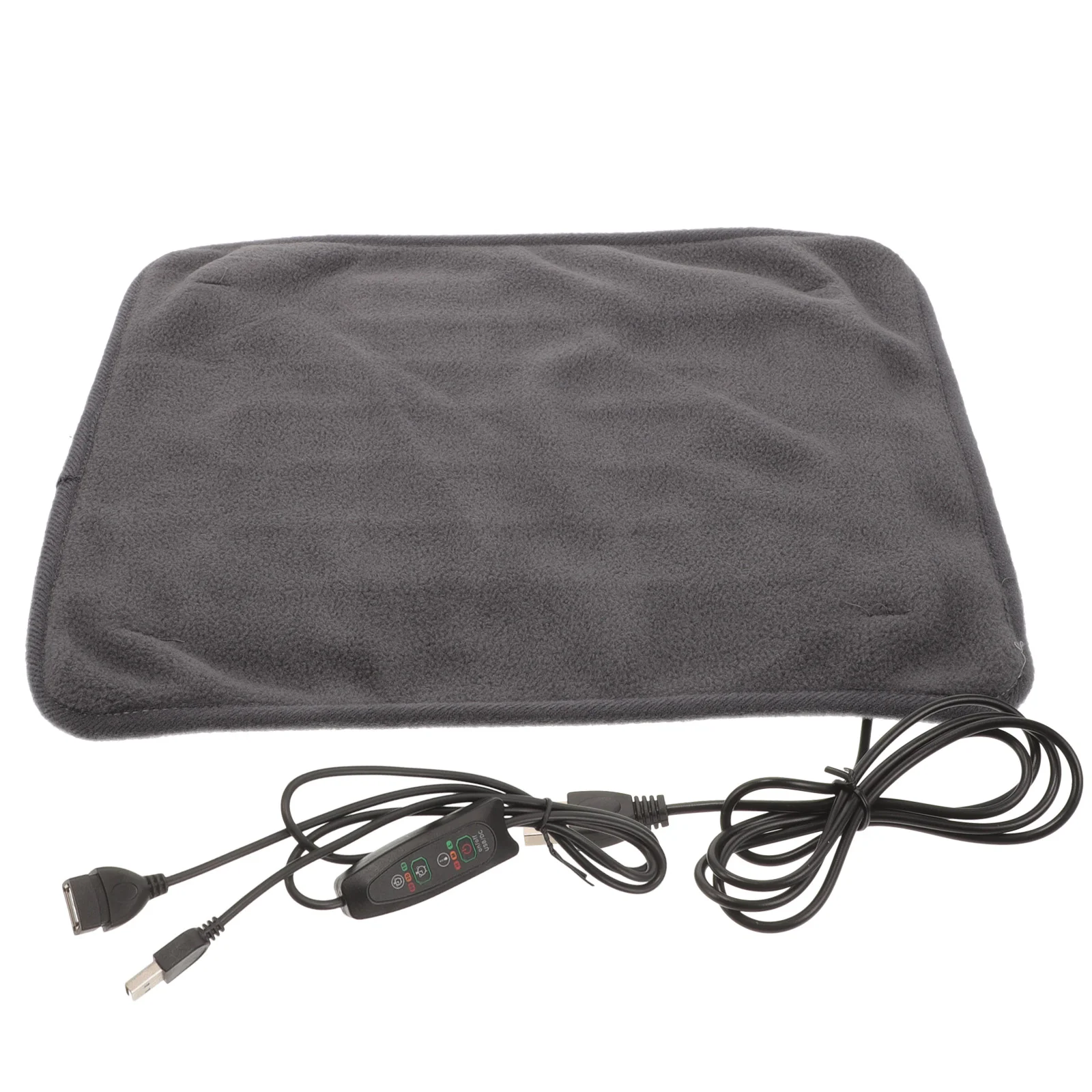 

Heating Blanket Electric Pet Pad Heated Warm Warming Cat Pads Indoor Bed Grey Small Dog Mats