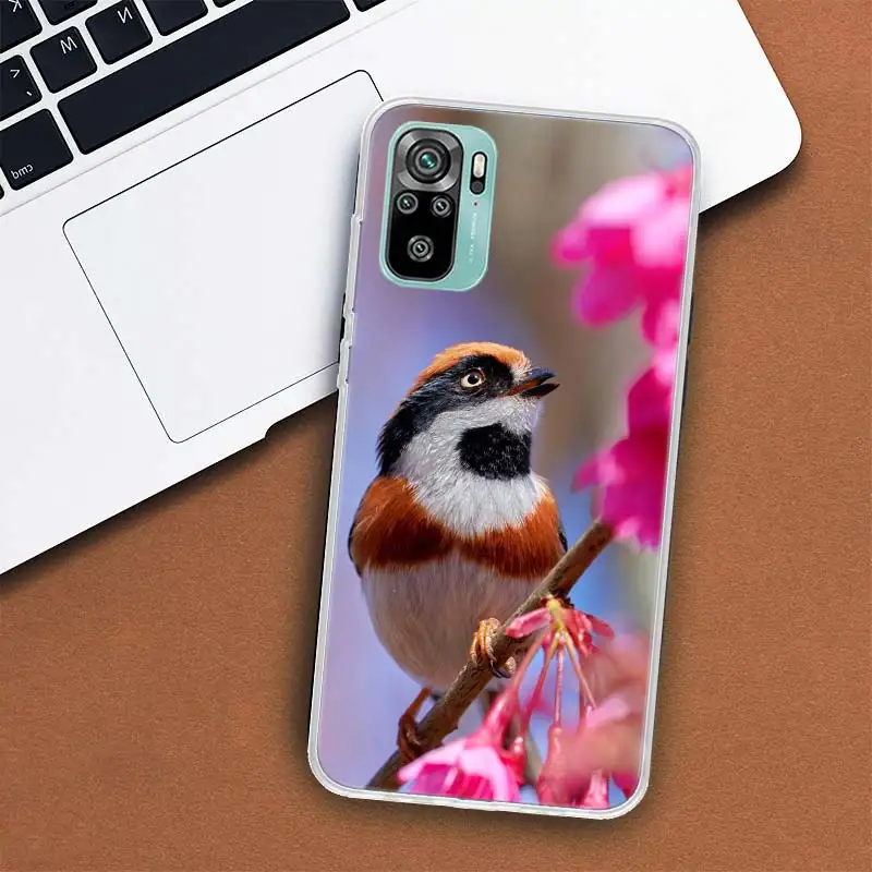 Magpie bird Phone Case For Xiaomi Redmi 12 12C 10 10C 10A 9T 9C 9A 9 8 8A 7 7A 6 6A K20 K30 K40 Pro S2 Fundas Cover