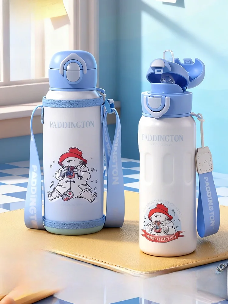 

Paddington Bear Children's Thermal Cup Stainl Steel St Water Bottle for School Boys 2026 New Model Student Insulated Mug