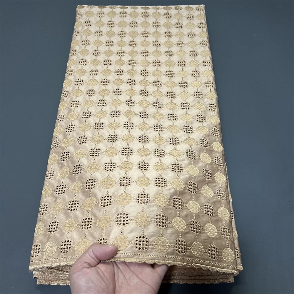 

Latest 2025 African Tulle Lace Fabric,High Quality,Cotton Fabric Per Meter,Embroidery,Carbon,Party Dresses,Luxury,Sewing,5 Yards