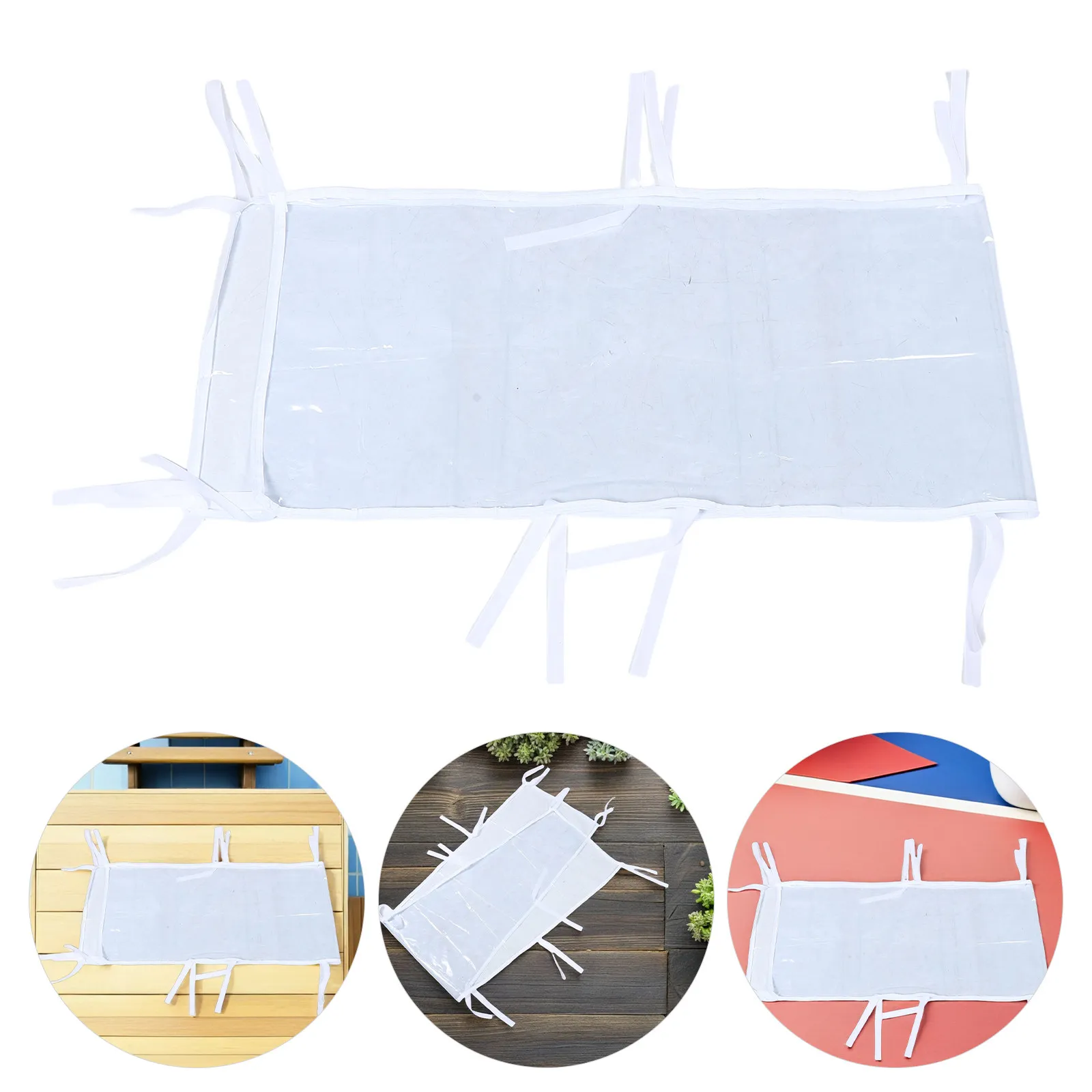 Heavy Duty Canopy Rain Gutter Pop-Up Tent Waterproof 9.8ft Tent Drainage System Straps Patio Outdoor Rainwater Management