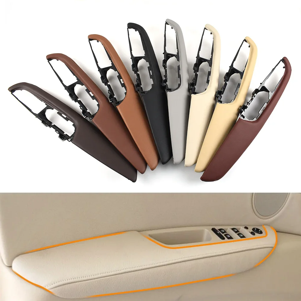 

Car Front Left Interior Armrest Door Handle Outer Frame Panel Bracket Trim Cover For BMW X5 X6 E70 E71 E72 2007-2013 51419133559