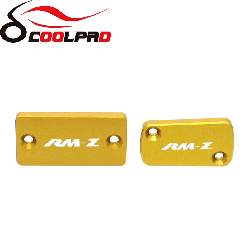 الجبهة والخلفية الفرامل خزان غطاء لسوزوكي RM-Z 450 RMZ450 05-20 RMZ250 2007-24 RMZ 250 ، دراجة نارية النفط السائل اسطوانة غطاء ، نك