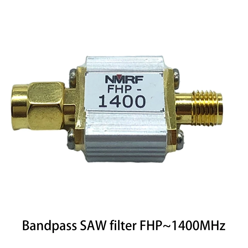 Bandpass Filter 1400MHz RF Coaxial Ultra-Miniature 1dB Bandwidth 45MHz SMA 1378-1422 MHz