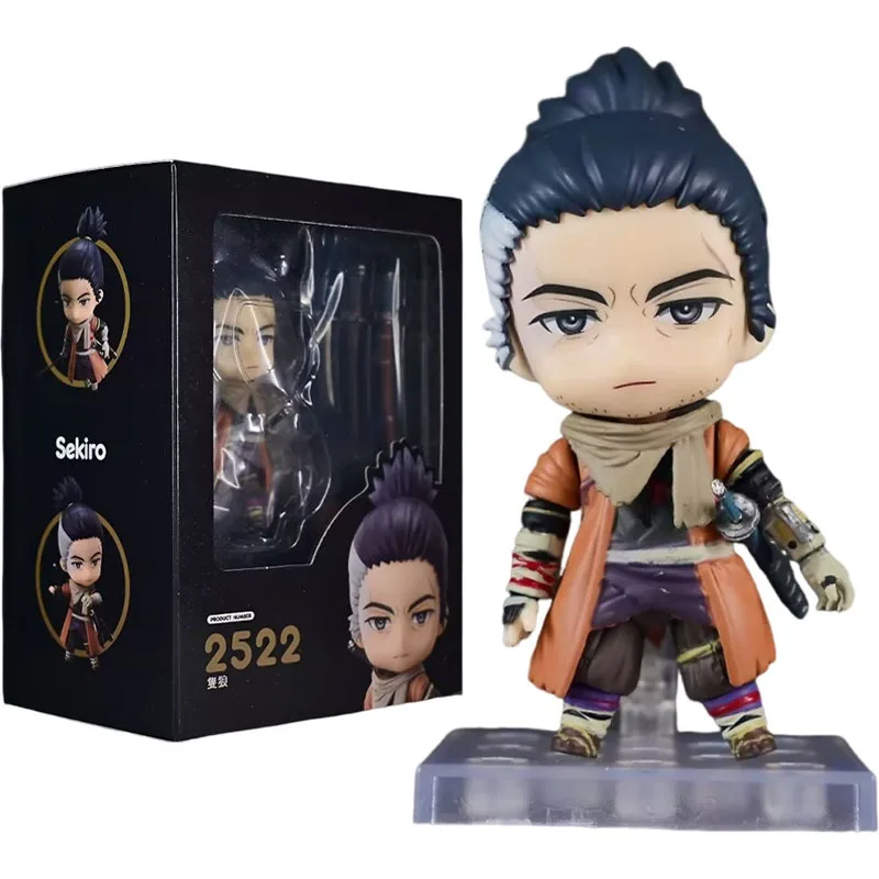 Sekiro Shadows Die Twice Wolf Action Figure Anime Figuras GK Statue Toys 10cm PVC Collection Model Ornament Gift for Children