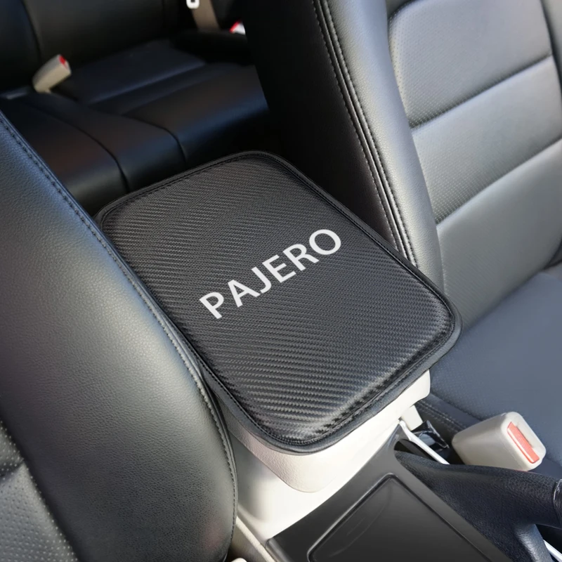

1pcs Car Styling Car Armrest Pad for Mitsubishi Pajero Covers Storage Protection Cushion