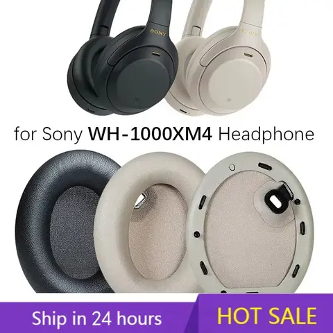 소니 Wh-1000XM4 WH1000XM4 무선 헤드폰 이어패드, 이어 쿠션, 귀마개 슬리브, 1000xm4 이어 패드용 교체용 이어패드