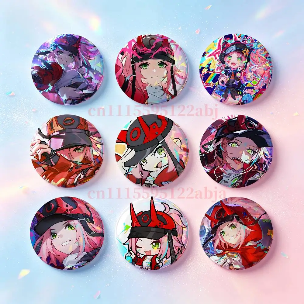 R-Rappa H-Honkai Star Rail Badges Round Nijigen Otaku Culture IP peripheral products 58mm 44mm 32mm 75mm 25mm Mini