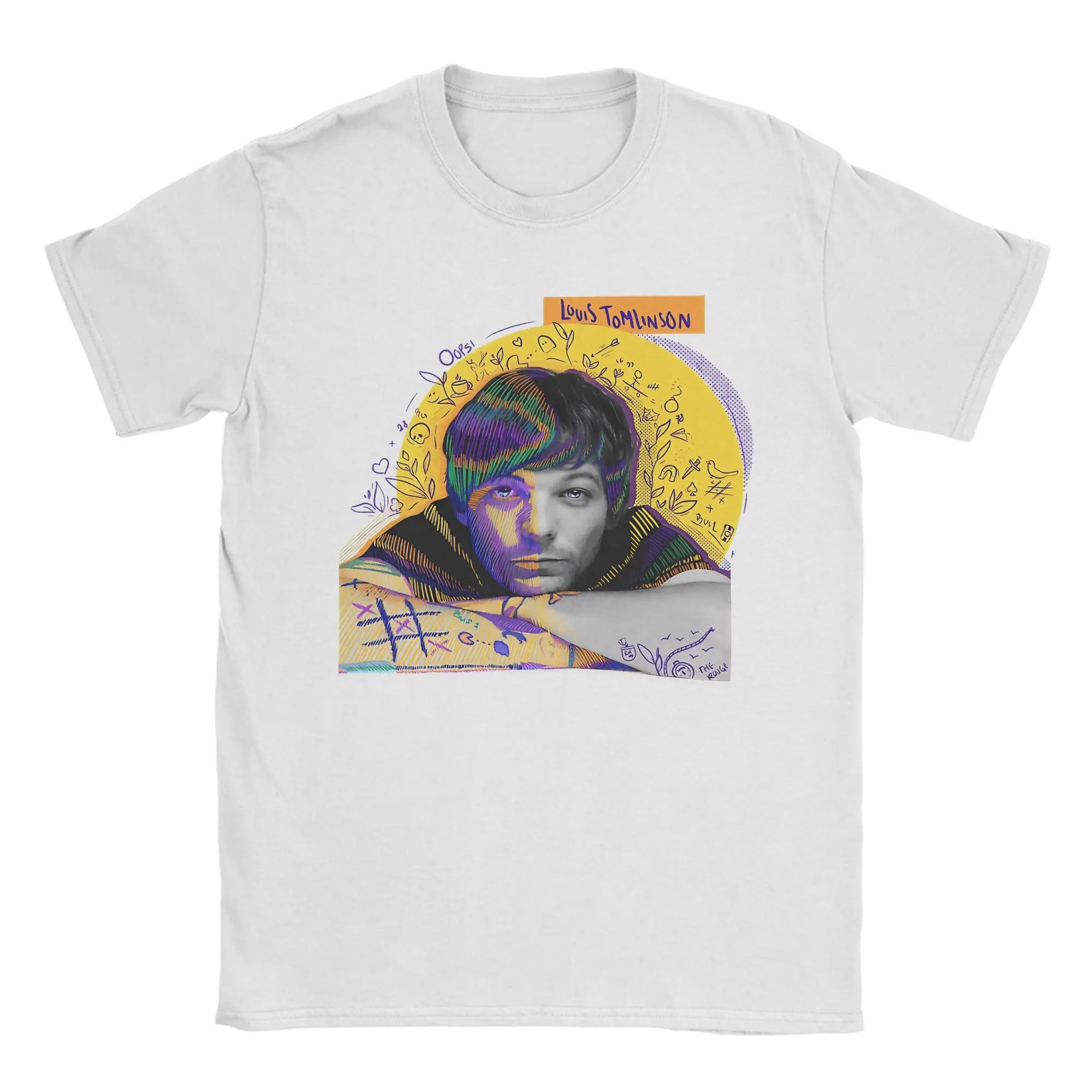 ¿Cómo llegamos a esto? Louis Tomlinson Camiseta de algodón unisex con gráficos de la gira del álbum 2026, camiseta de manga corta con cuello redondo a la moda para verano