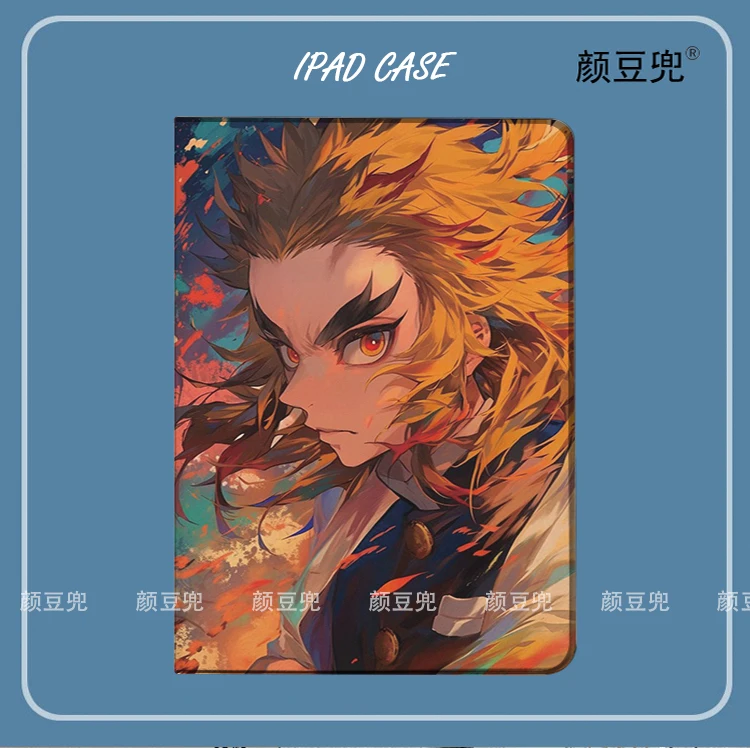 

Kyojuro Rengoku Anime Case For iPad Air 4 5 6 Mini 5 6 Case Luxury Silicone For Pro 13 12.9 11 10.5 inch For iPad 10th 9th Case