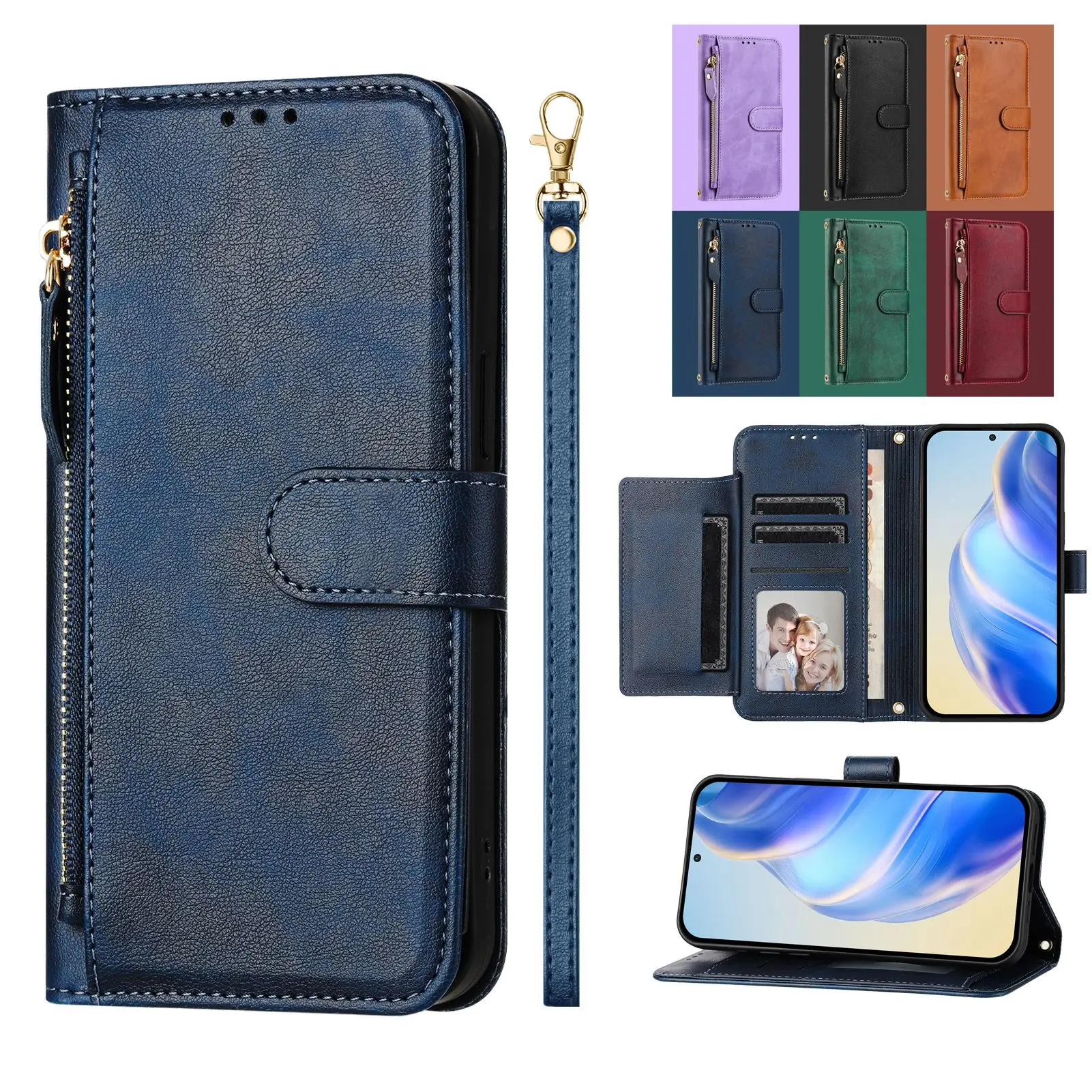 Sunjolly Cases for Samsung Galaxy AO5S A04E F04 M04 A03 Core A02 M02 A01 Note 20 10 Ultra Case Cover coque Wallet Phone Covers