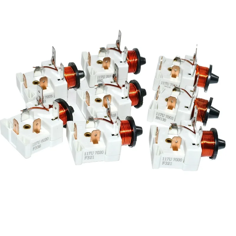 

Fridge Freezer FOR Danfoss Compressor SC15 21 SC18G Heavy Hammer Starter Capacitor 117U6005 6019