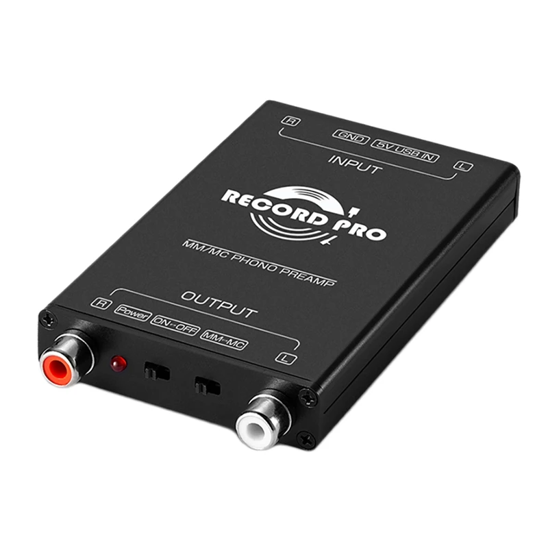 Mini MM MC Phono Stage Preamp Vinyl Record Player Turntable Preamplifier