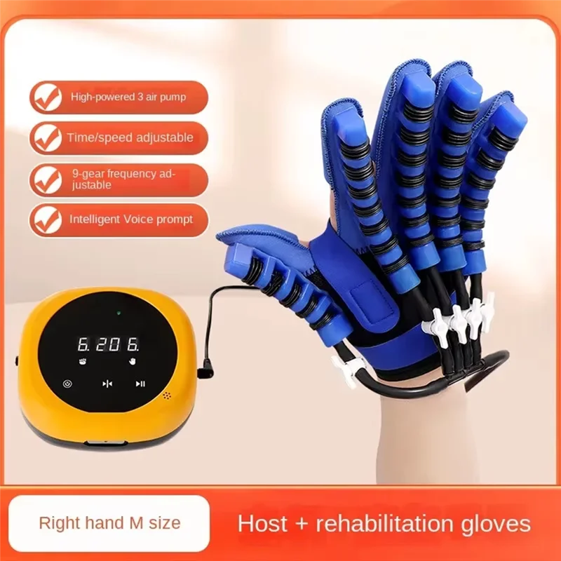

A50Q-Rehabilitation Training Gloves Intelligent Pneumatic Comfortable Efficient EU Plug For Rehabilitation Training Right Hand