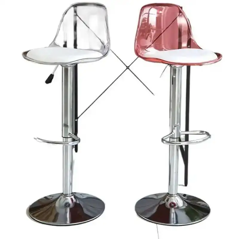 

High Nordic Kitchen Home Bar Chair Modern Make Up Bar Chair Luxury Office Cadeiras De Jantar Furniture Decoration