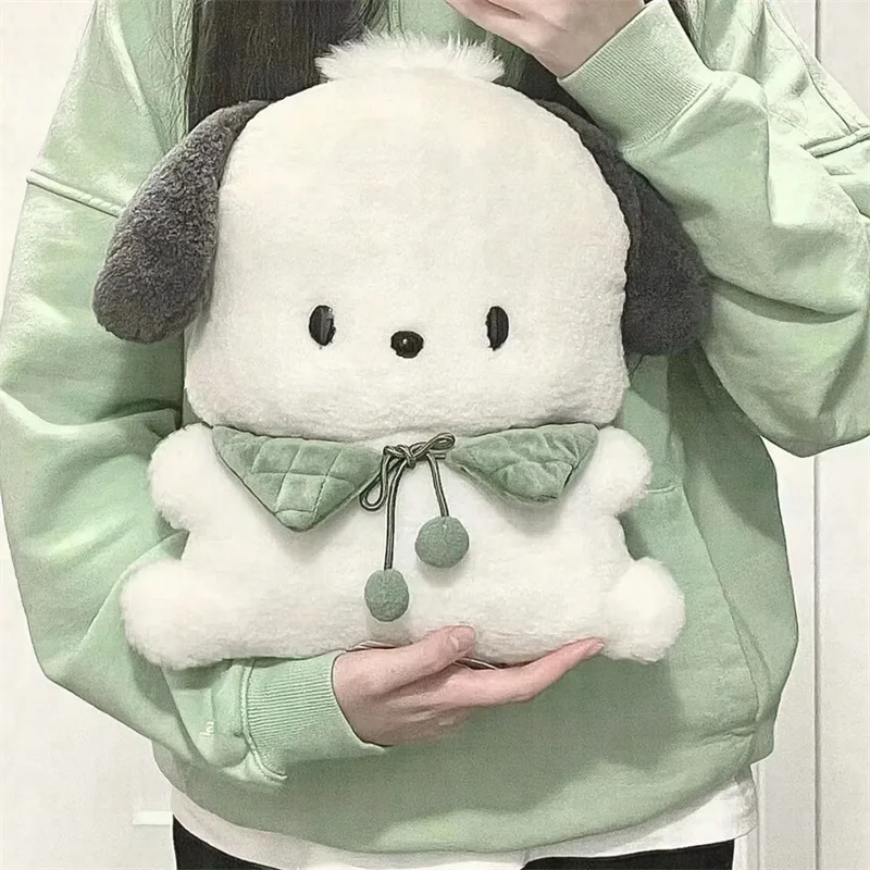 

Sanrio Pochacco Pillow Plush Toys Cute Kawaii Stuffed Animal Dolls Kids Cartoon Lovely Girl Heart Birthday Gifts