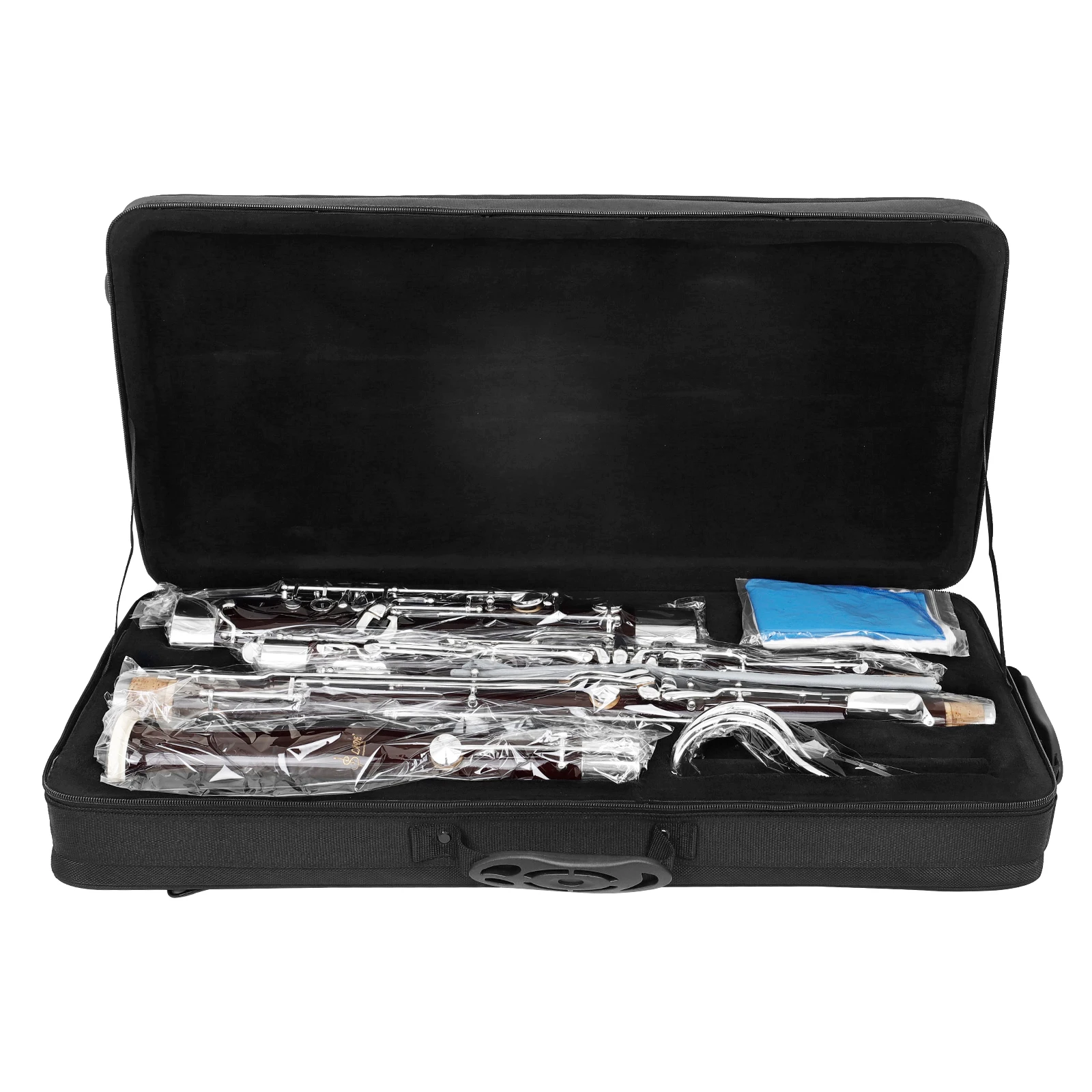 SLADE C Key Bassoon Maple Body Italian Leather Padding Professional Woodwind Musical Instruments with Case Parts & Accessories
