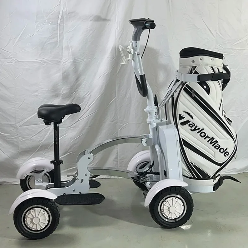 Four Wheels 48v 20ah Foldable 2400w Mini E Cart Golf Electric Scooter