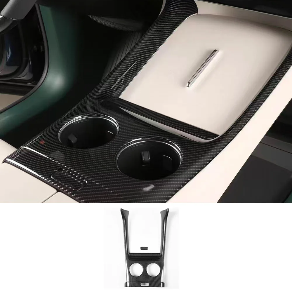 

Подходит для Xiaomi YU7 2025, центральная панель управления, переключатель, декоративная рамка, углеродное волокно, внутренняя модификация, наклейка на шестерню