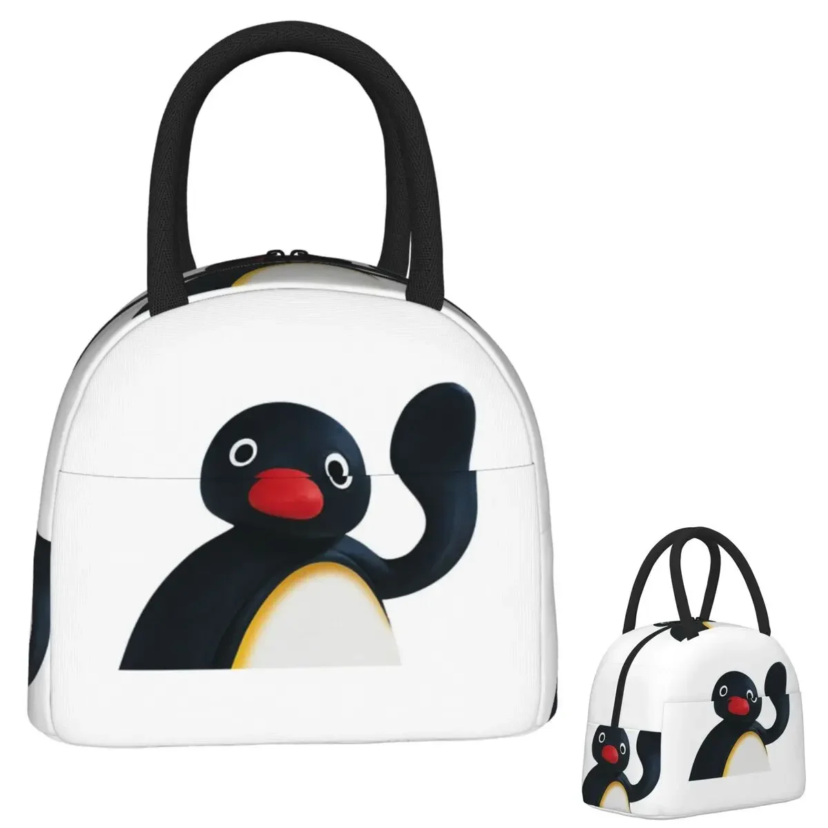 Penguin (3) Insulated Lunch Bag for Women Children Portable Food Boxes Thermal Lunch Box Tote