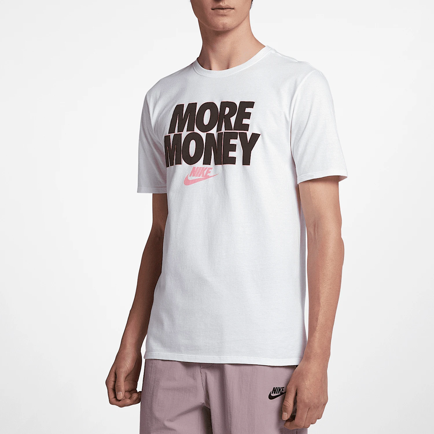 

Nike Official Genuine SPORTWEAR Men's Loose Breathable Round Neck Short Sleeve T-Shirt AH6125-100