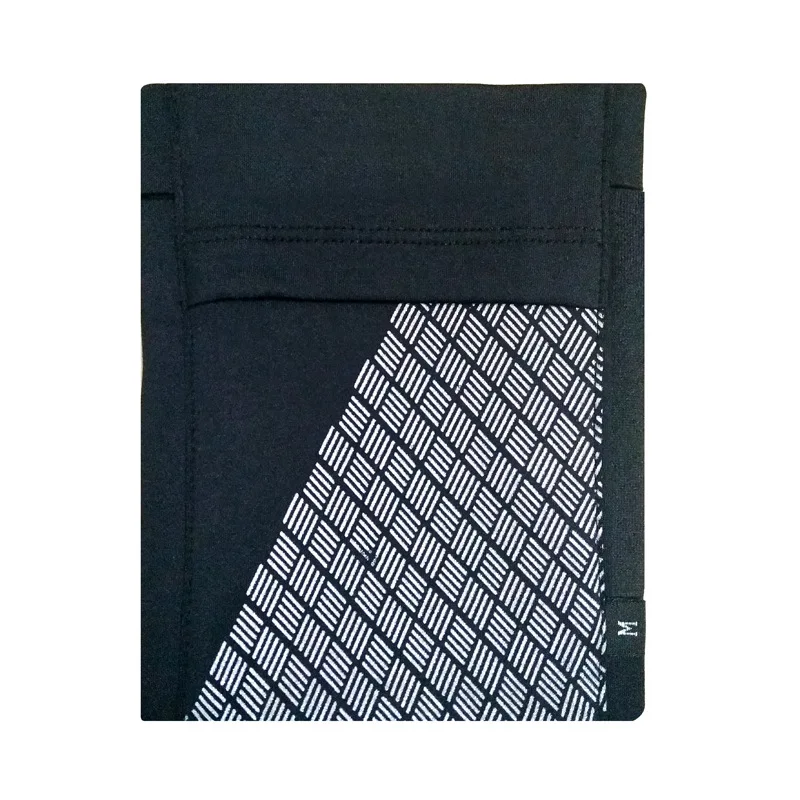 Fascia da braccio riflettente unisex per la corsa: manica da braccio fitness resistente al sudore con tasca per telefono