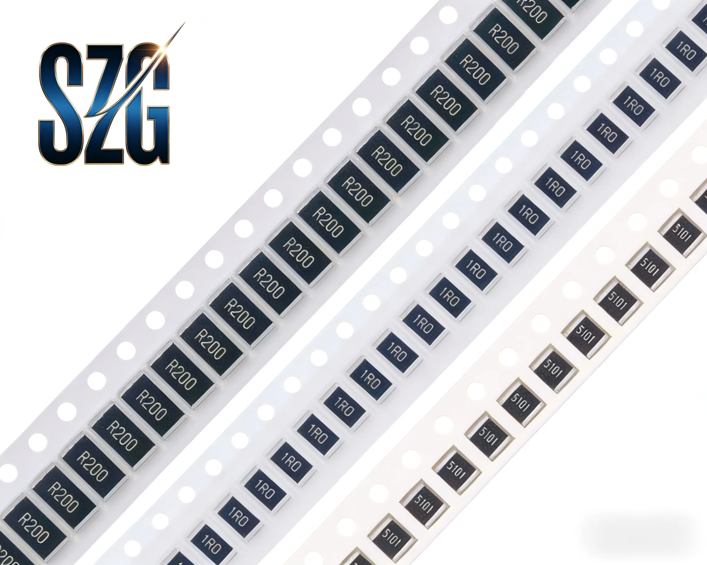 100 pcs/Lot 0805 ceramic SMD resistor 0R 10R 47R 150R 270R 330R 470R 680R 1K 2.2K 4.7K 5.1K 6.8K 10K 100K 1M 2M 5.1M 4.7M 10M