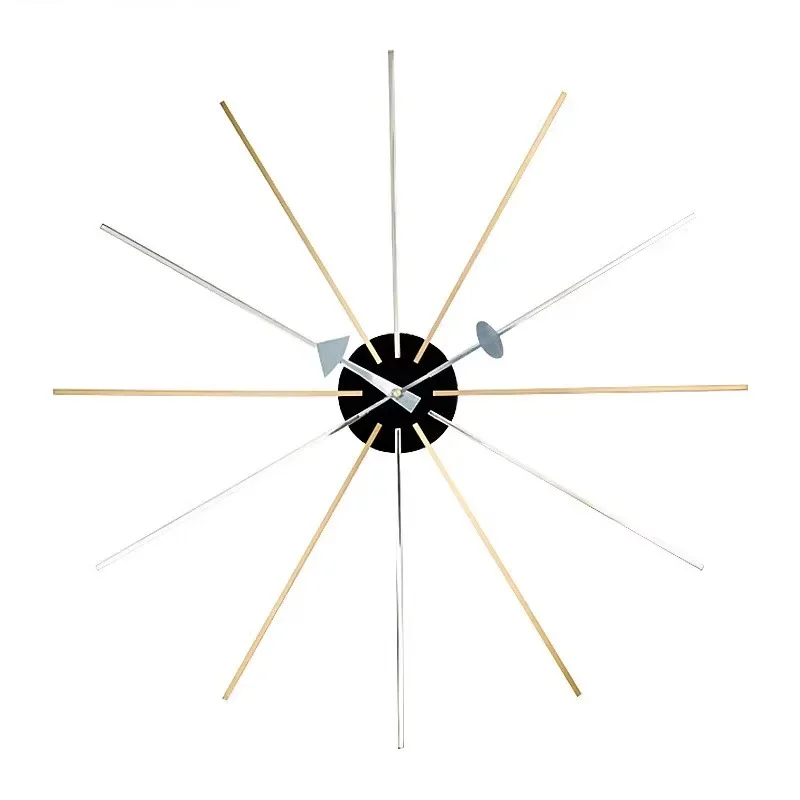 

modern creative personality fashion simple classic decorative wall clock lamp for bedroom living room