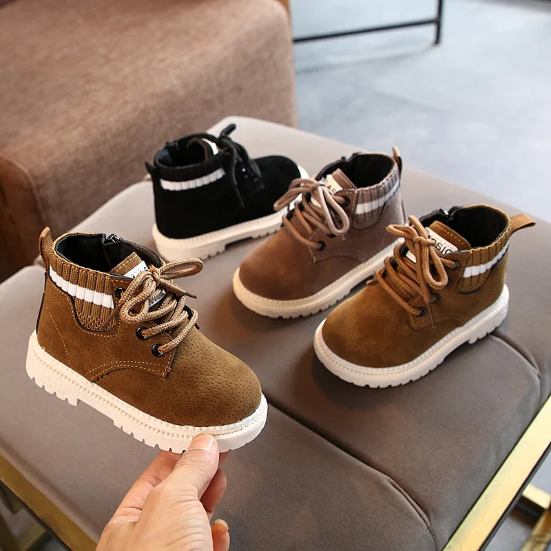 Winter Child Snow Boot2025New Simple Child Flat Boots Fashion Girl Anti slip Princess Boot Casual Versatile Children Short Boots