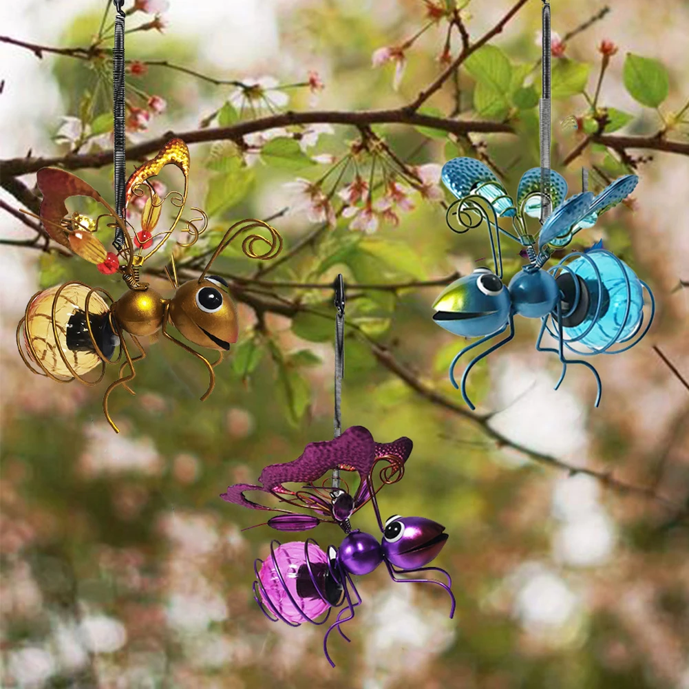 Güneş Enerjili Asılı Arılar Ha - Lighting Bug Decor incelemesi ve fiyatı