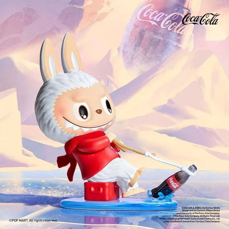 POPmart anime figures blind box THE MONSTERS labubu Mysterious box CocaCola series action figure Christmas Gift For Kids Toys