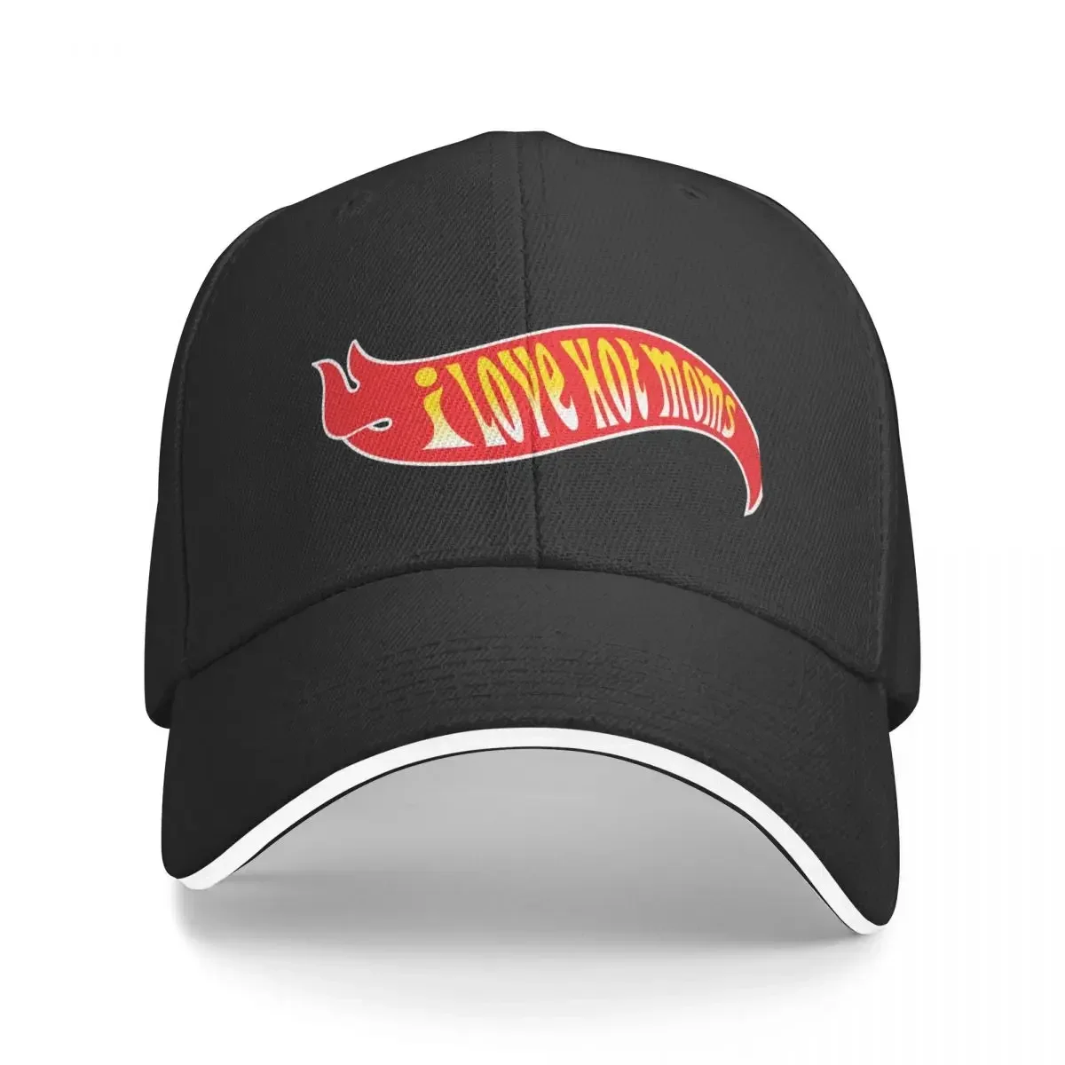 

New I Love Hot Moms Baseball Cap Military Tactical Cap fishing hat Women's Hats 2023 Men's