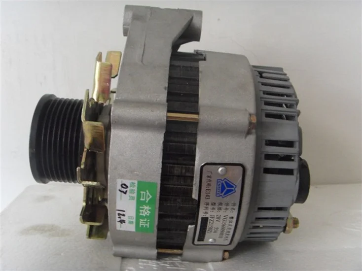 Alternator 612600090660 1180302 612600090805 13039198 Howo Truck Spare Parts