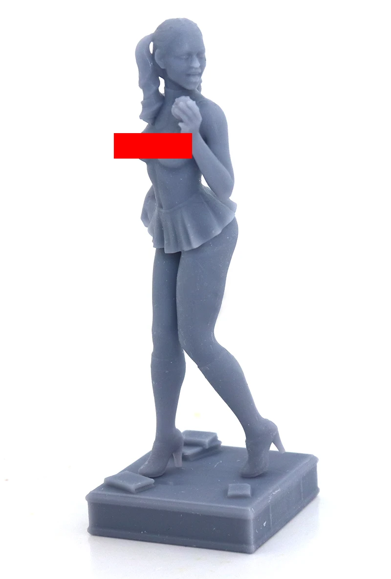 1/24 75mm 1/18 100mm Harz Modell Sexy Mädchen Figur Skulptur Unlackiert Keine Farbe RW-318